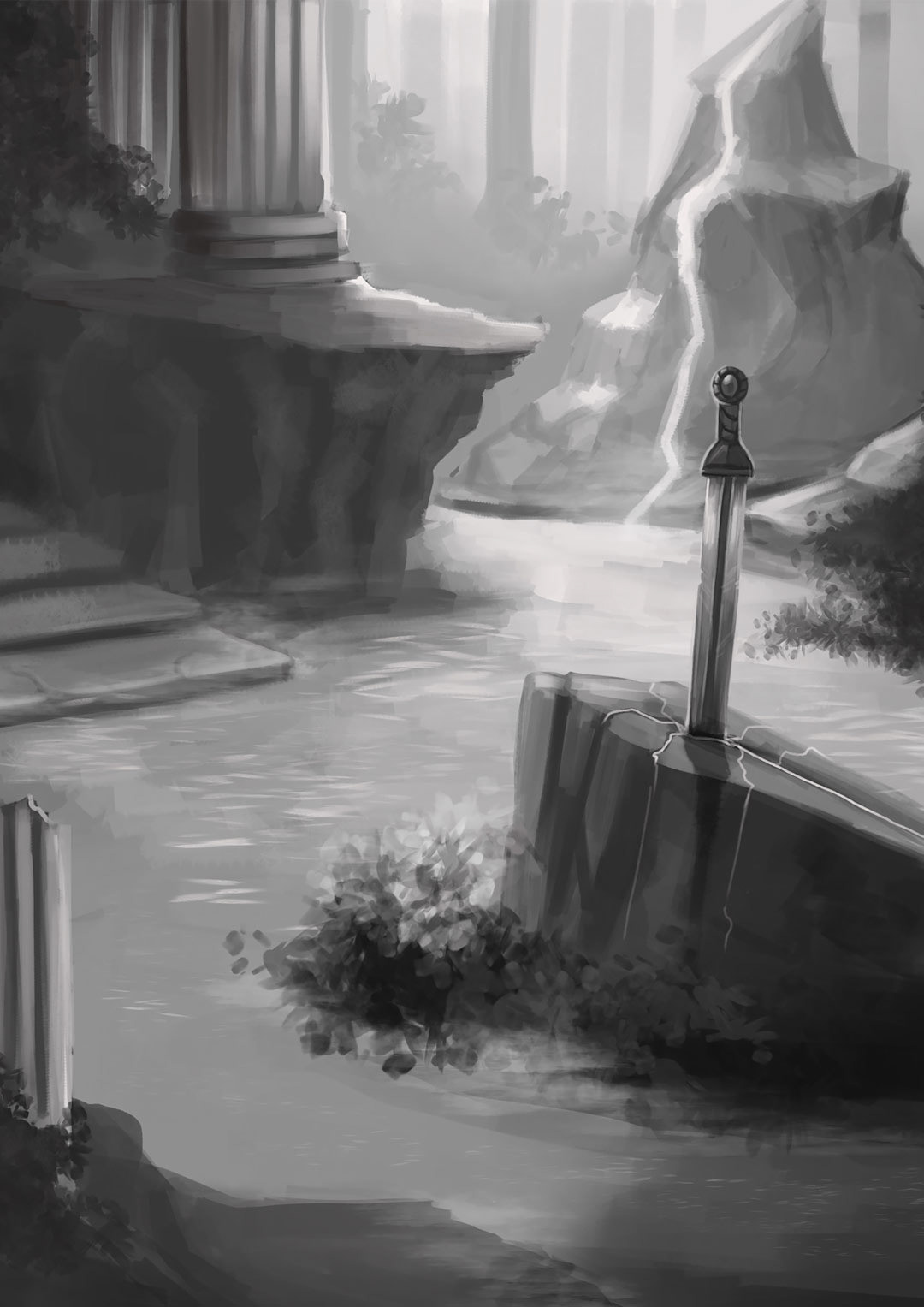 Legend of the Sword - Personal Artwork