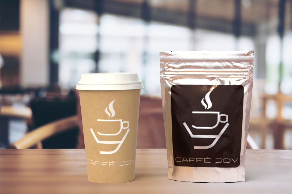Kim Bayram Caffe Joy Logo Design