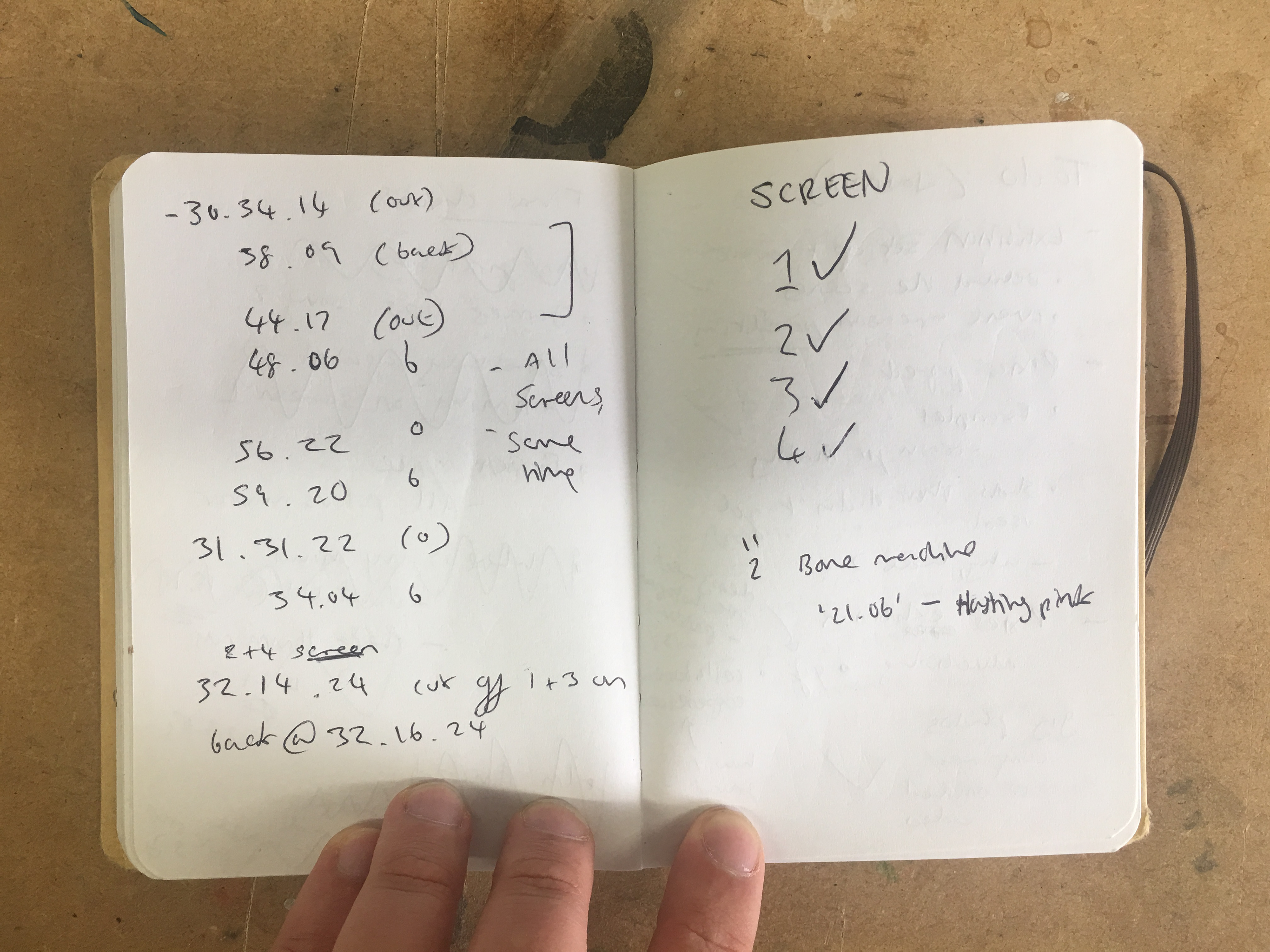 Screen selection and connection
