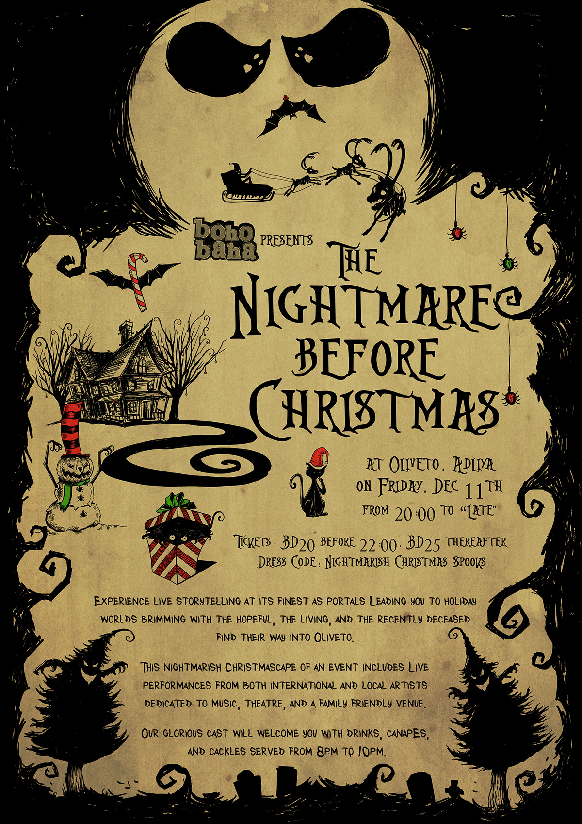 KDLIG The Nightmare Before Christmas Event