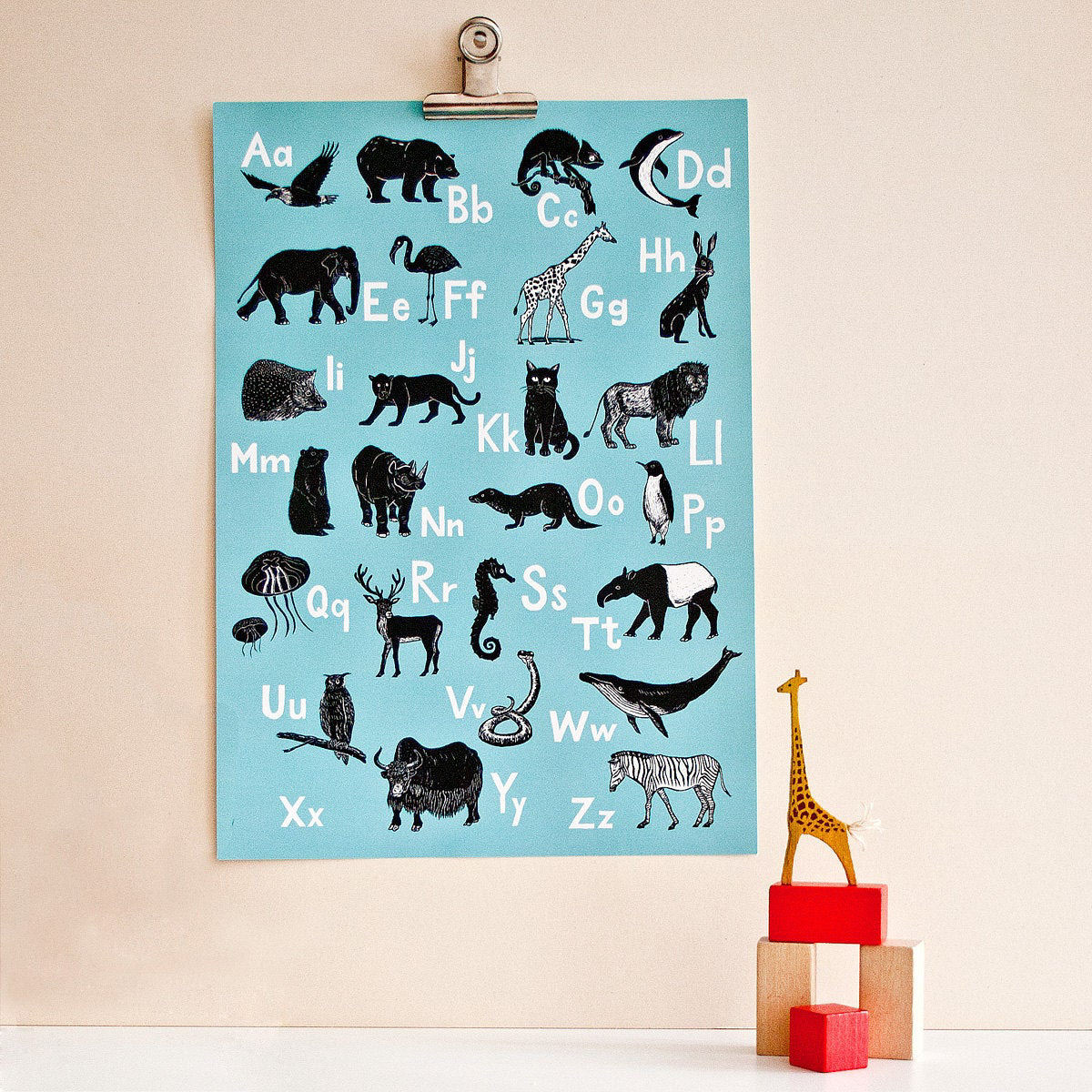 ABC Poster Tiere von Katja Rub