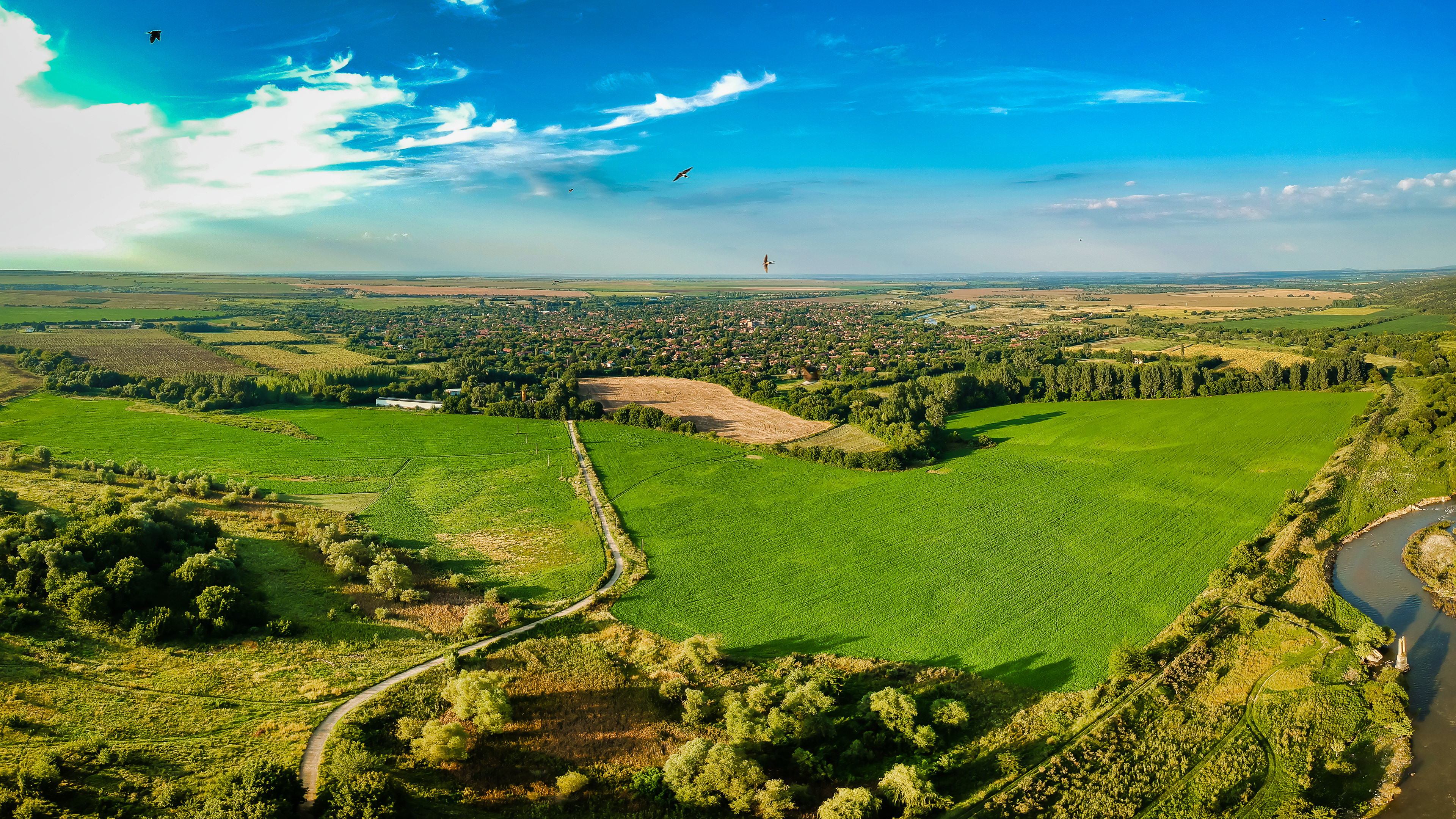 alexandrovo from bird's view