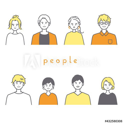 イラストレーション制作nut 徳宮なっつ イラスト制作承ります 代 30代の男女のイラスト イラストレーション制作nut 徳宮なっつ イラスト制作承ります 代 30代の男女のイラスト
