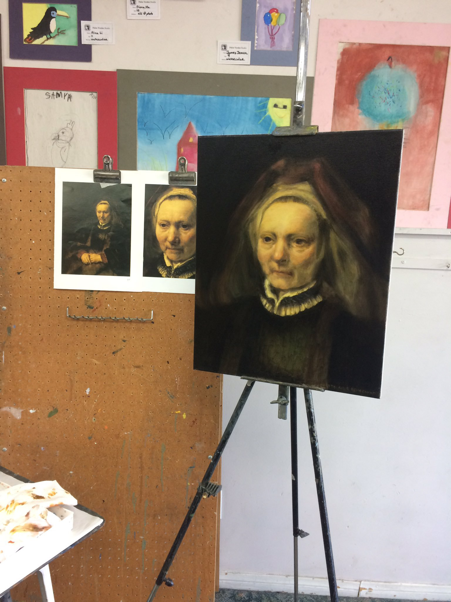 Study after Rembrandt