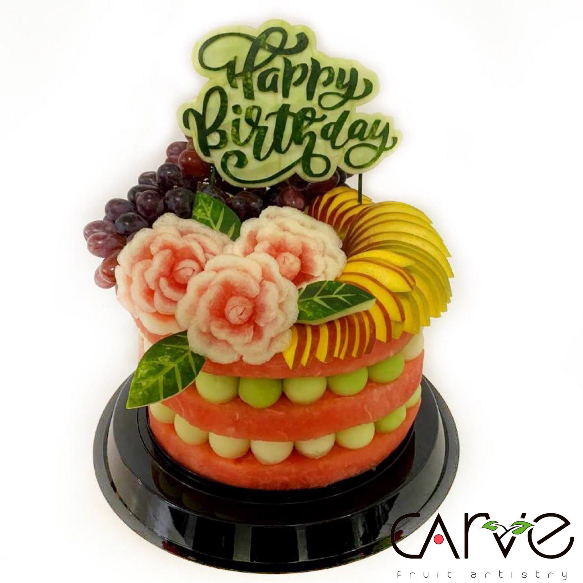 Carve Fruit Artistry Cakes