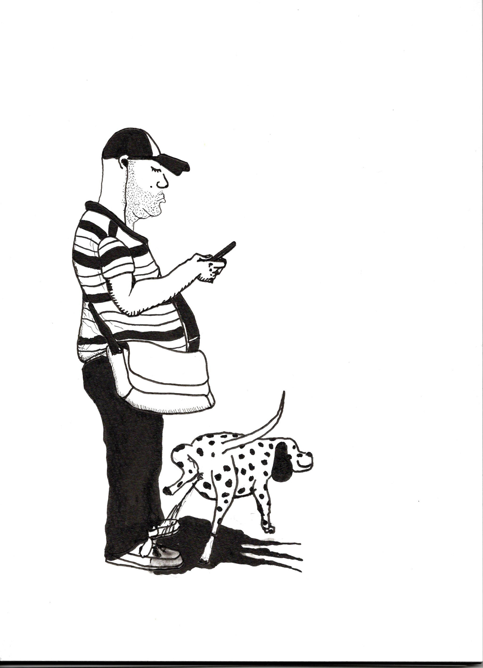 Smartphone junky, 140x170mm