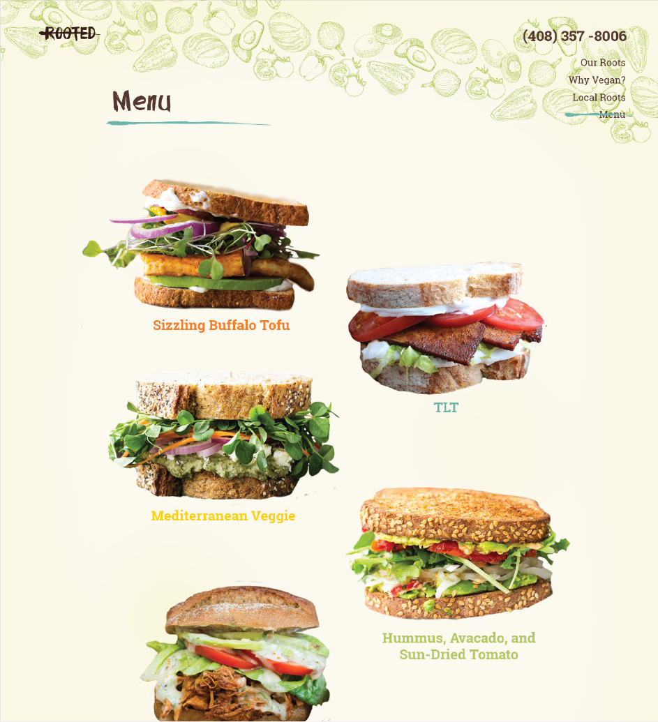 Website Menu