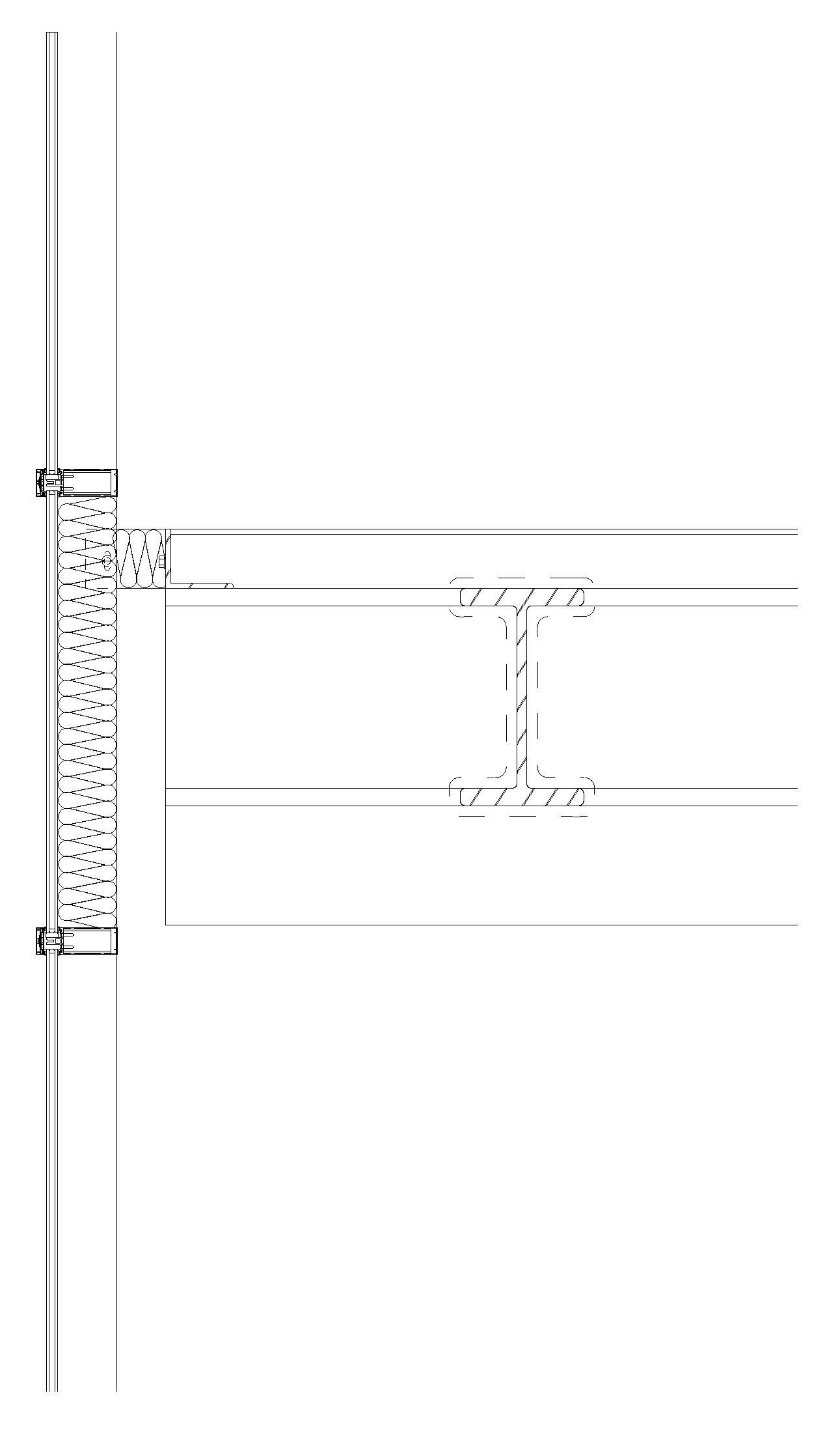Curtain Wall Section Detail