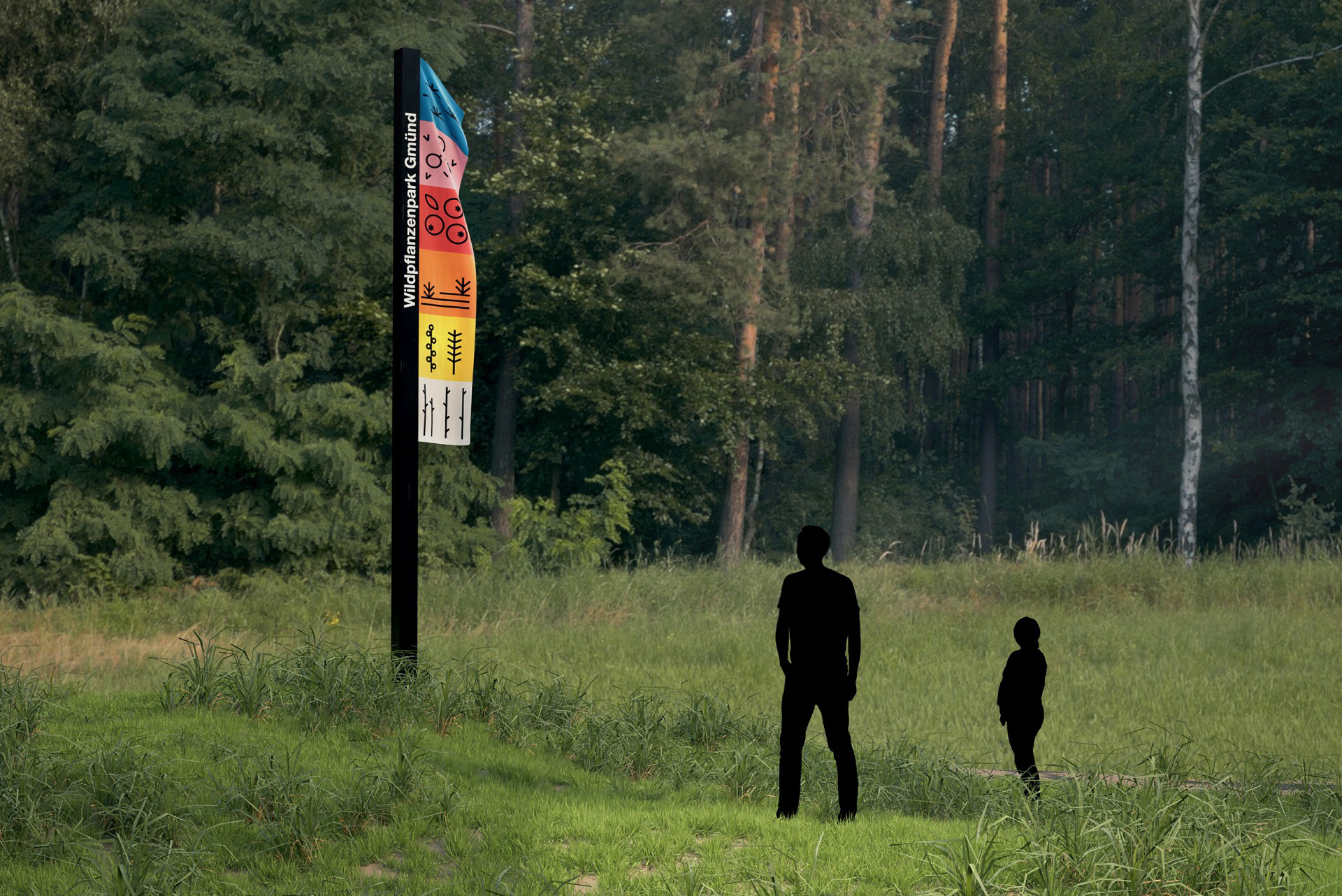 Wayfinding System Wildpark Gmünd