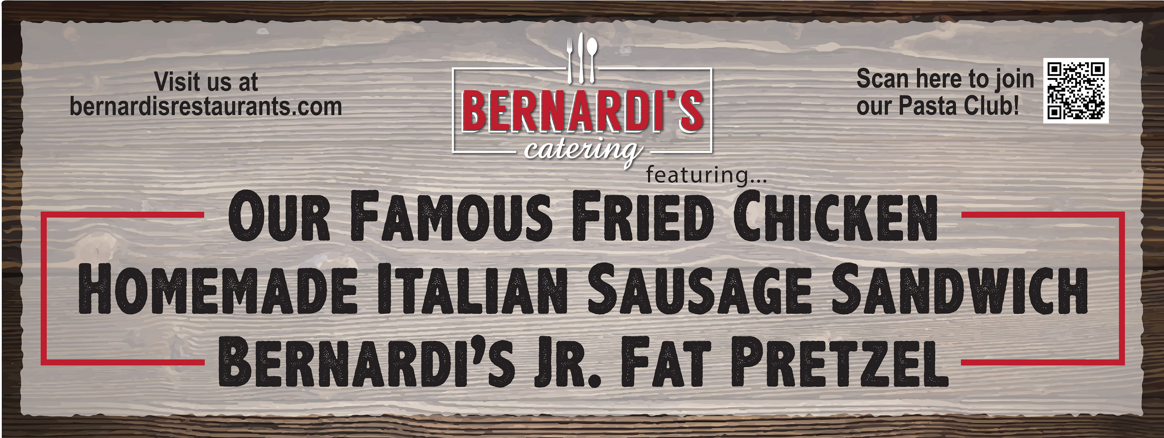 300692- Bernardi's Outdoor Banner