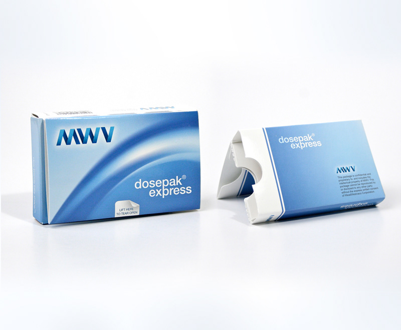 MWV Branded Child-Resistant Package Sample