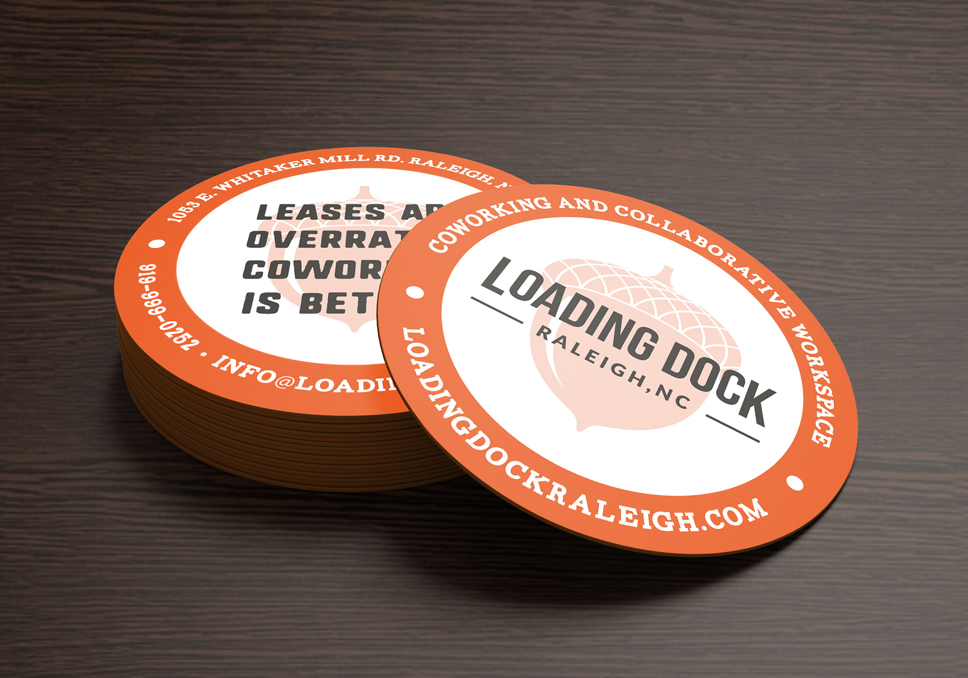 Loading Dock Raleigh Coasters