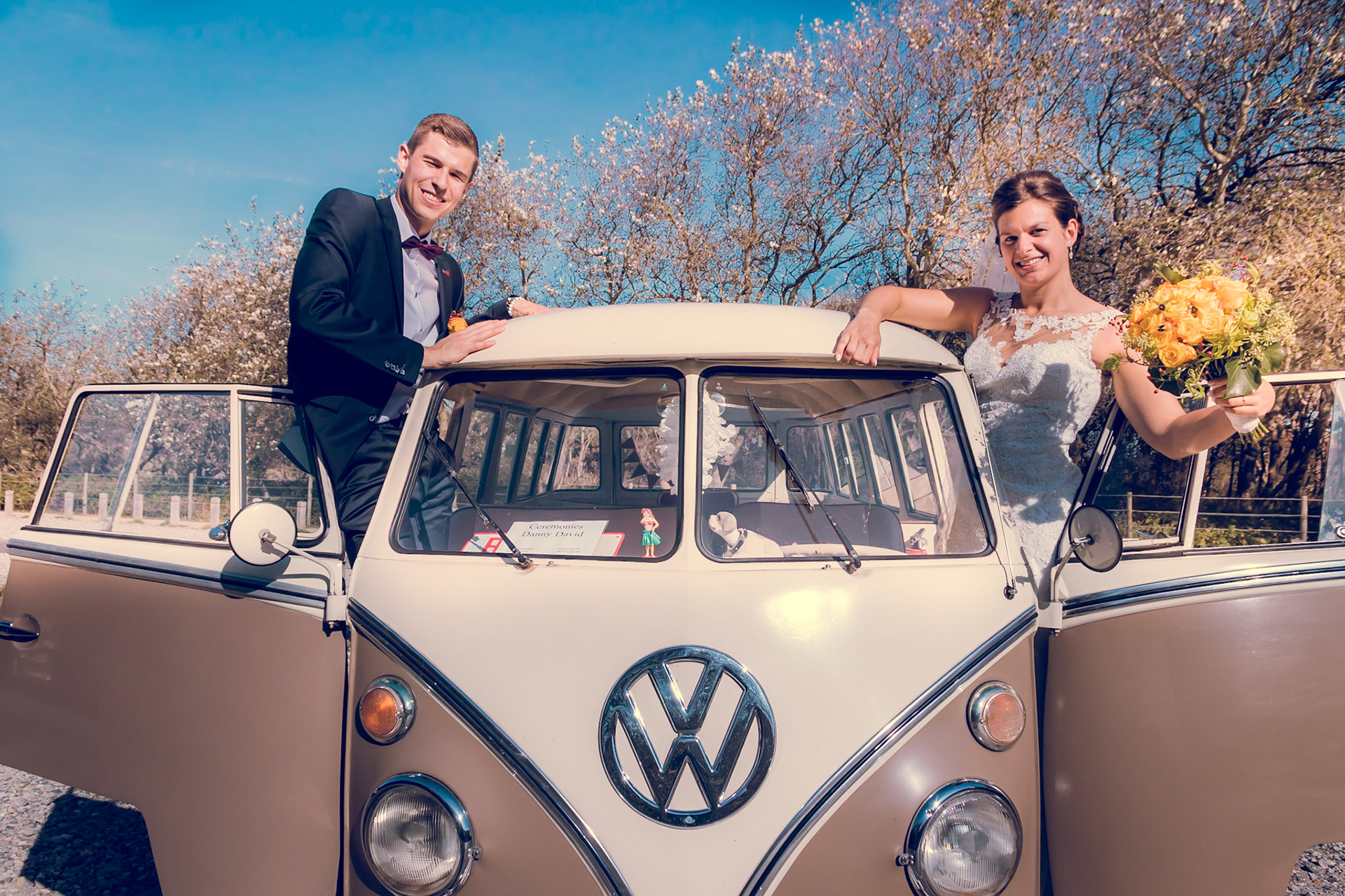 Volkswagen oldtimer als middelpunt