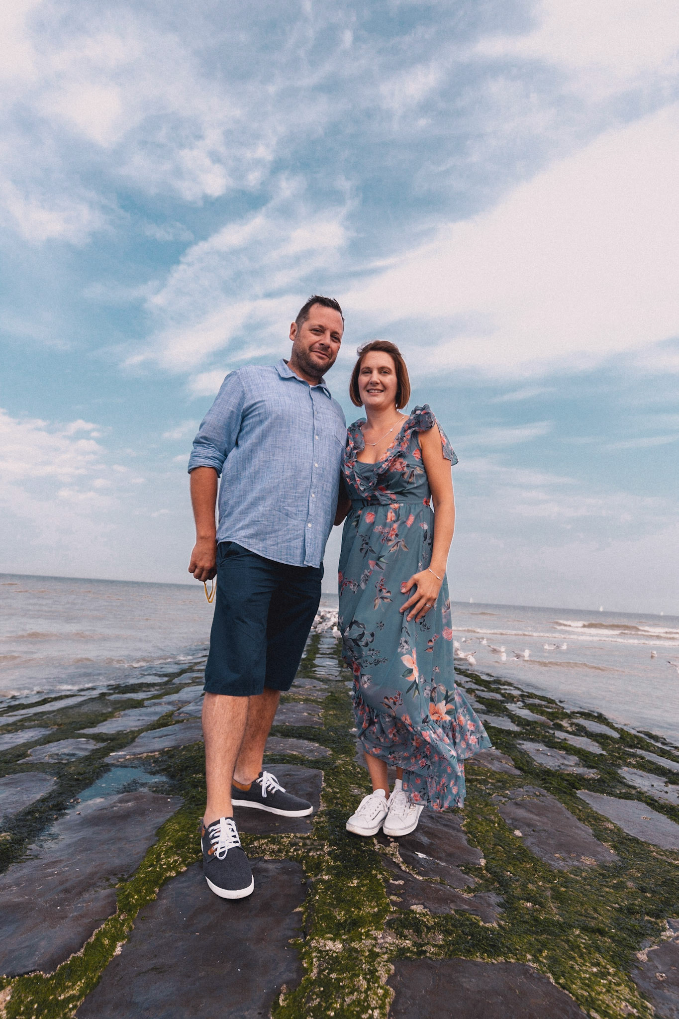 fotoshoot op het strand