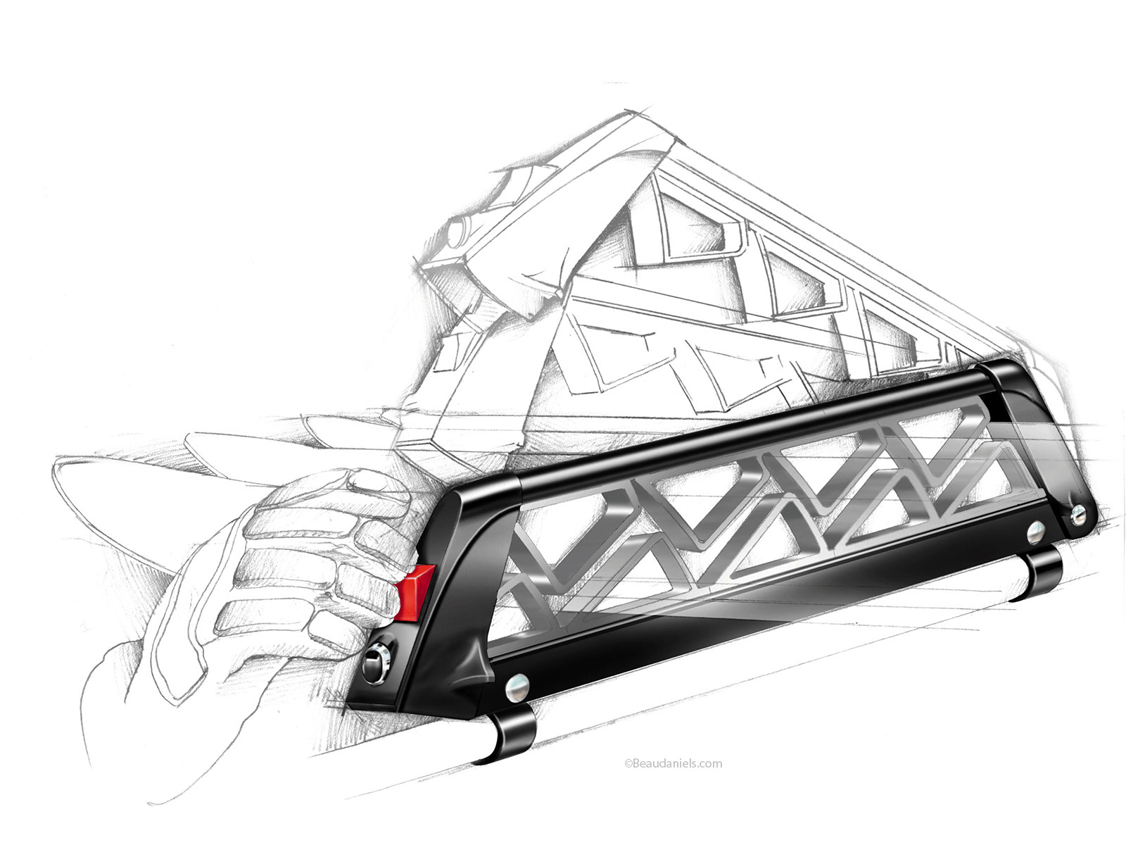 Yakima, "Skislopes" SKI rack.