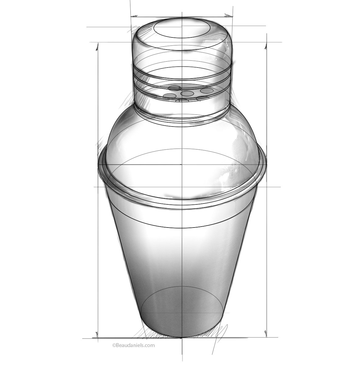 Restoration Hardware, Cocktail shaker.