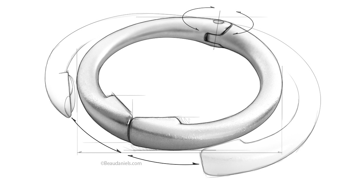 Restoration Hardware, Handbag clipper.