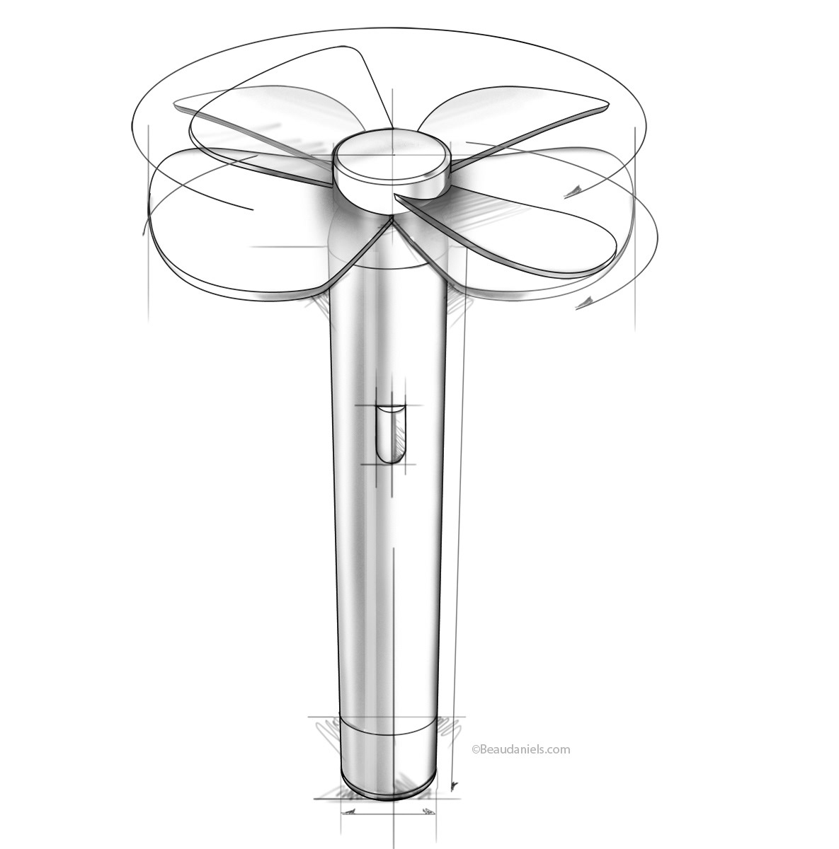 Restoration Hardware, Mini Fan.