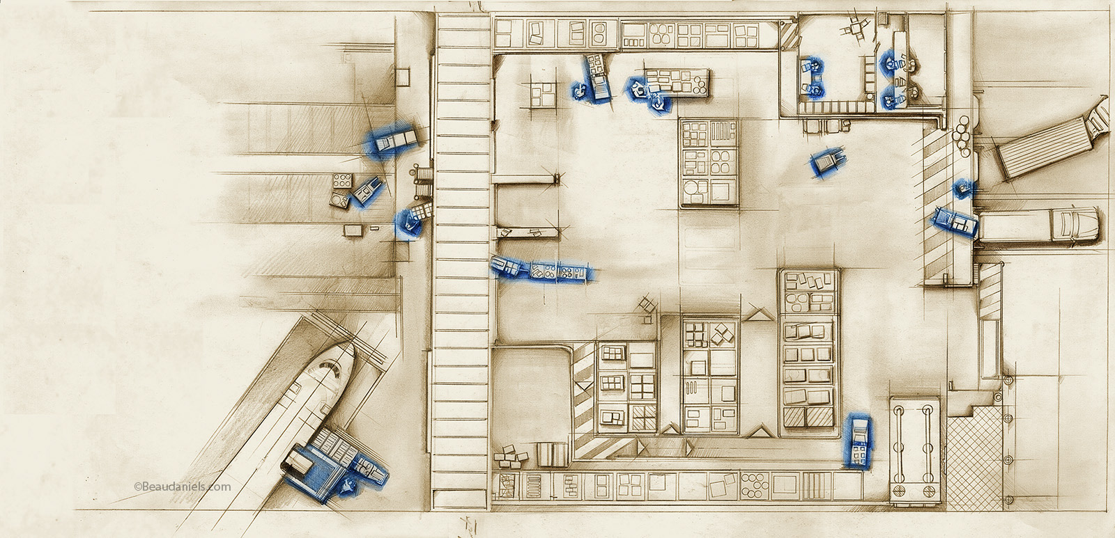 Freight handling for AMR