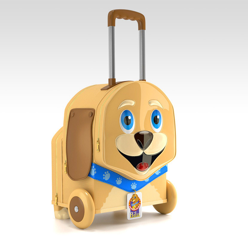 cachorrinho bilu - mochila escolar infantil
