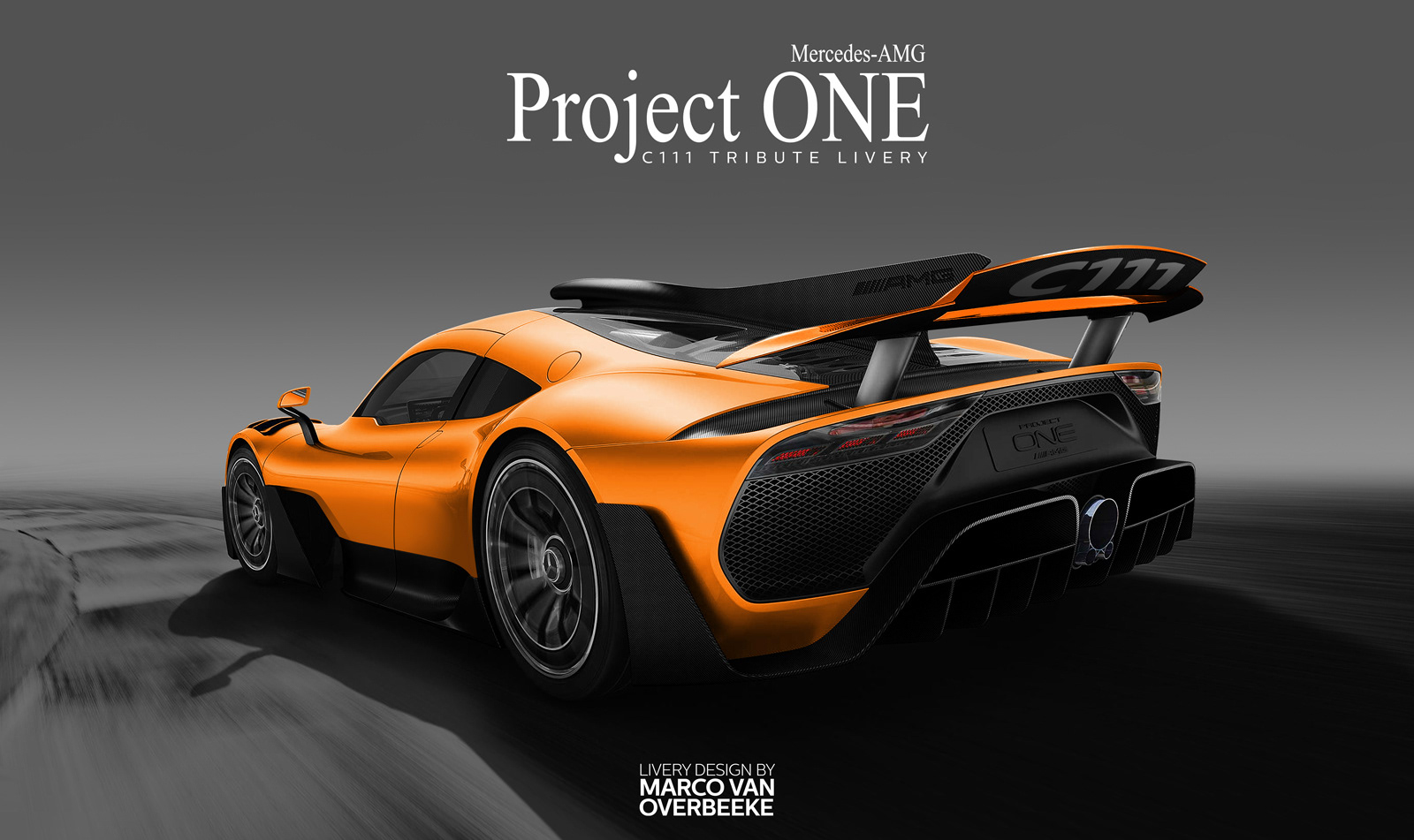 Marco Van Overbeeke Freelance Automotive Designer Mercedes Amg Project One Tributes Custom Liveries