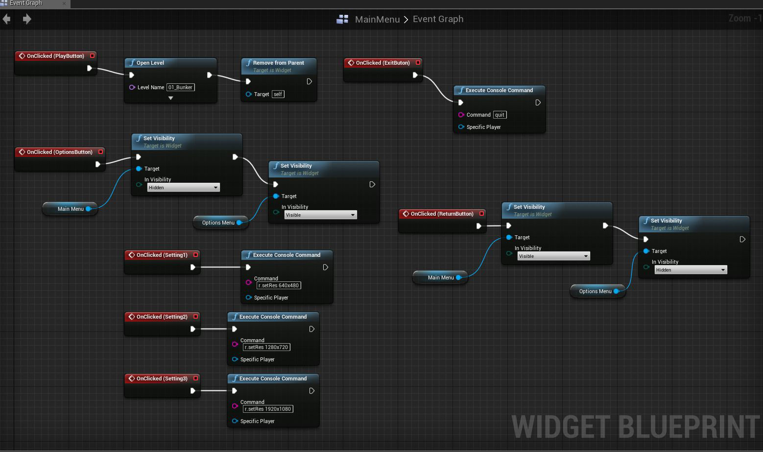 Connor Carbon Portfolio Game Design Scripting Blueprint Visual Scripting Ue4