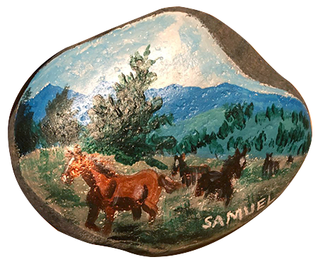 Don Ruth the Works Samuel R. Memory Rock for Garden