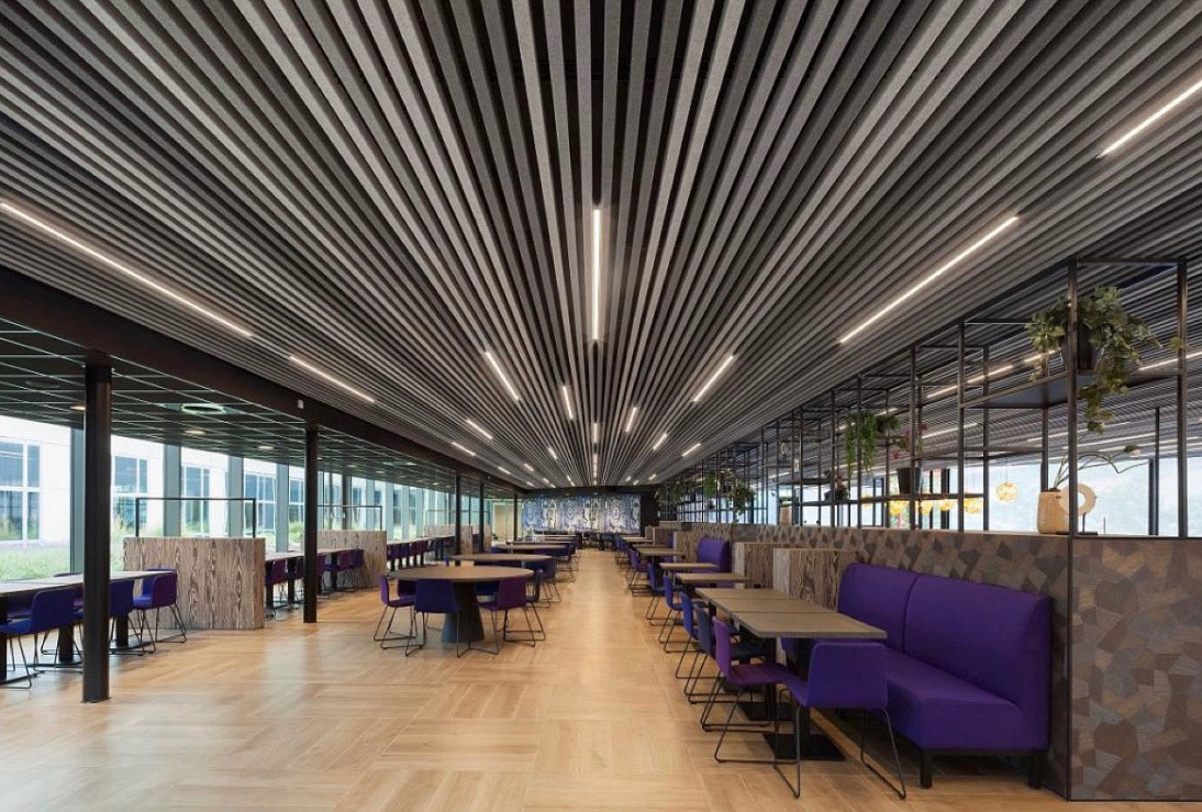 lighting cafeteria