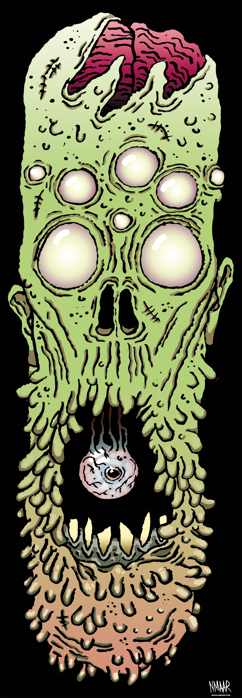 Ink on paper & tablet