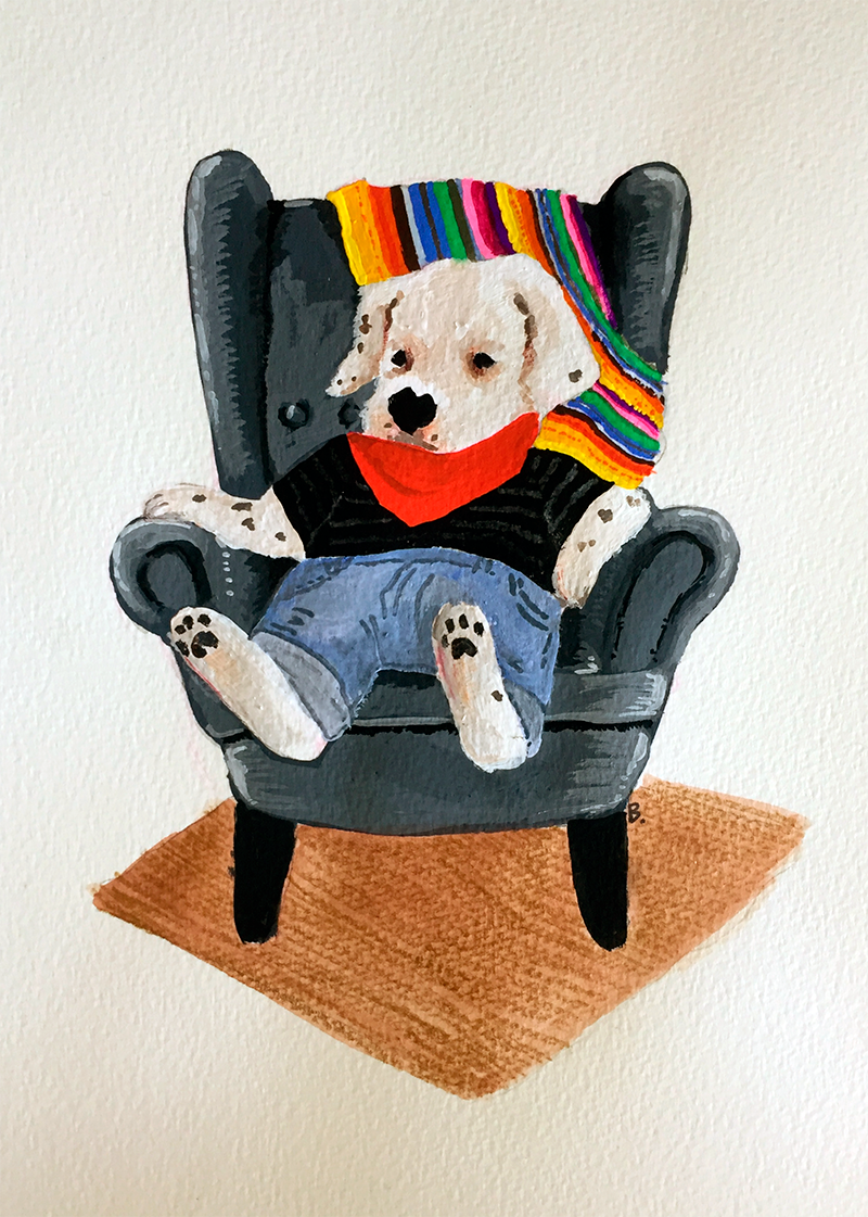 painting for a client