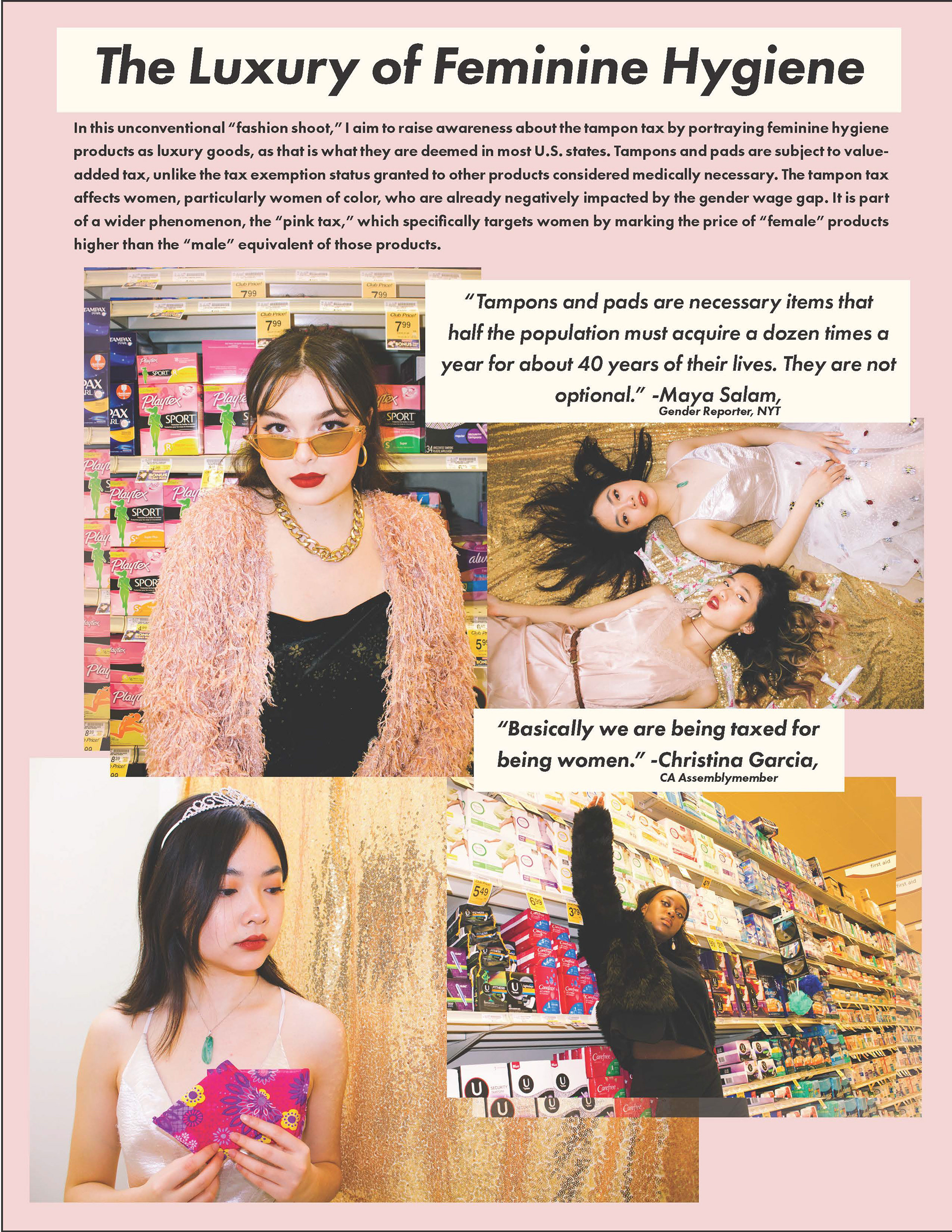 LaurieMaude Chenard The Luxury of Feminine Hygiene