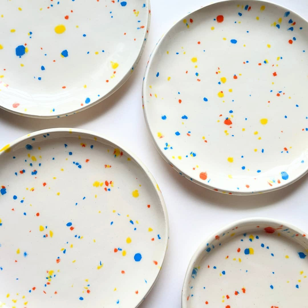 Confetti small plates
