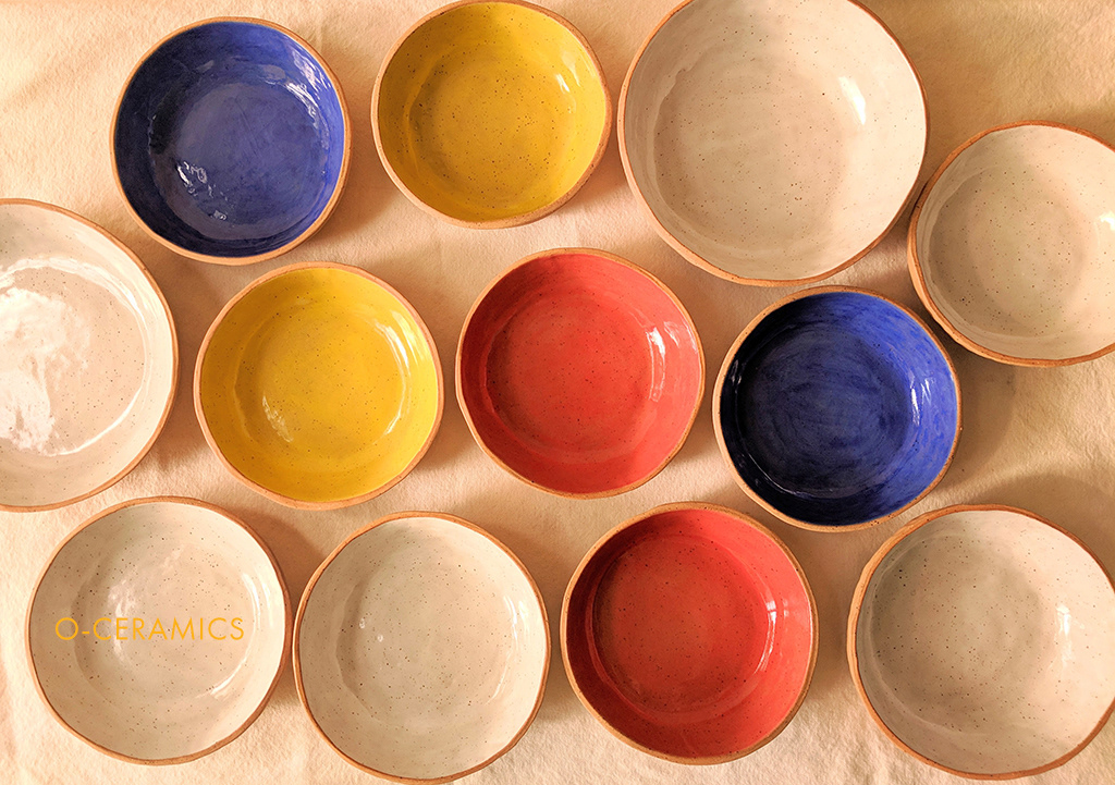 Bowls available in a variety of colors