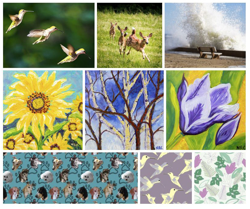 Photography, Paintings and Patterns!