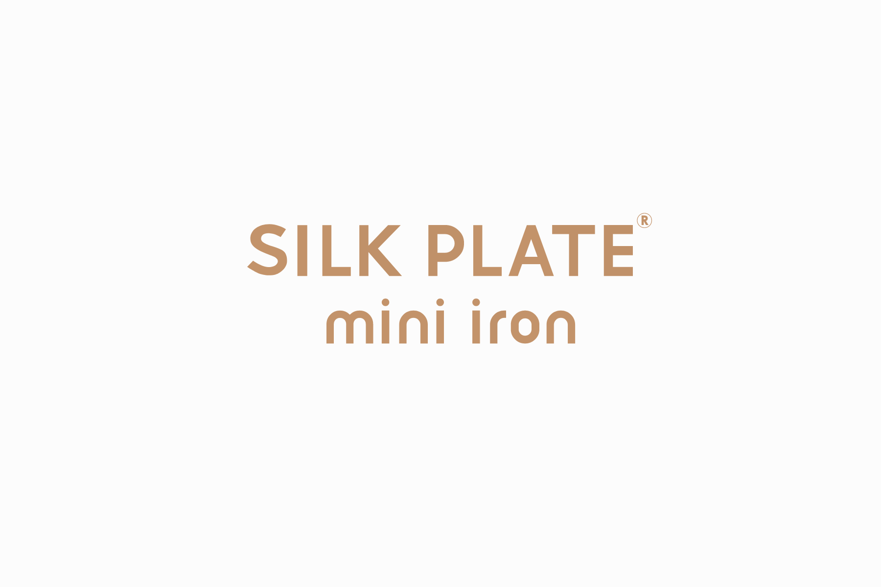 KINUJO SILKPLATE mini iron ロゴ