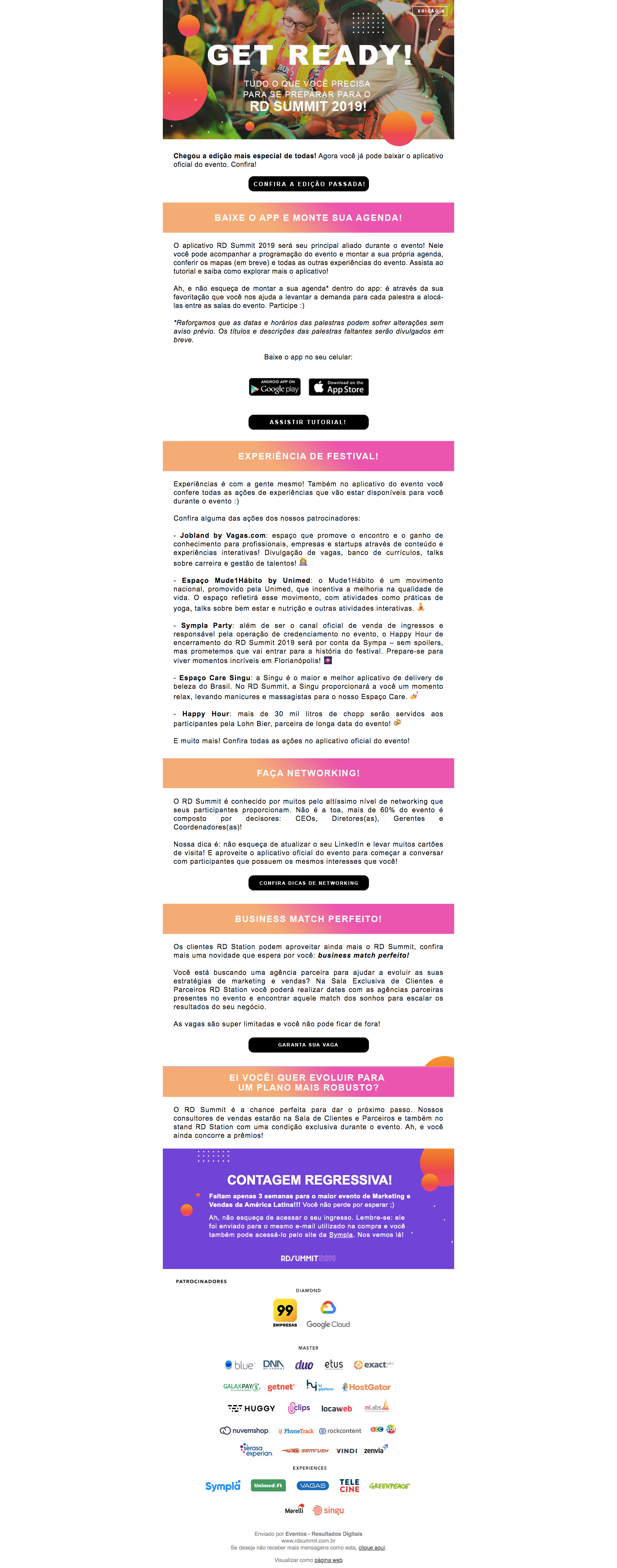 E-mail pré-evento (edição 3)