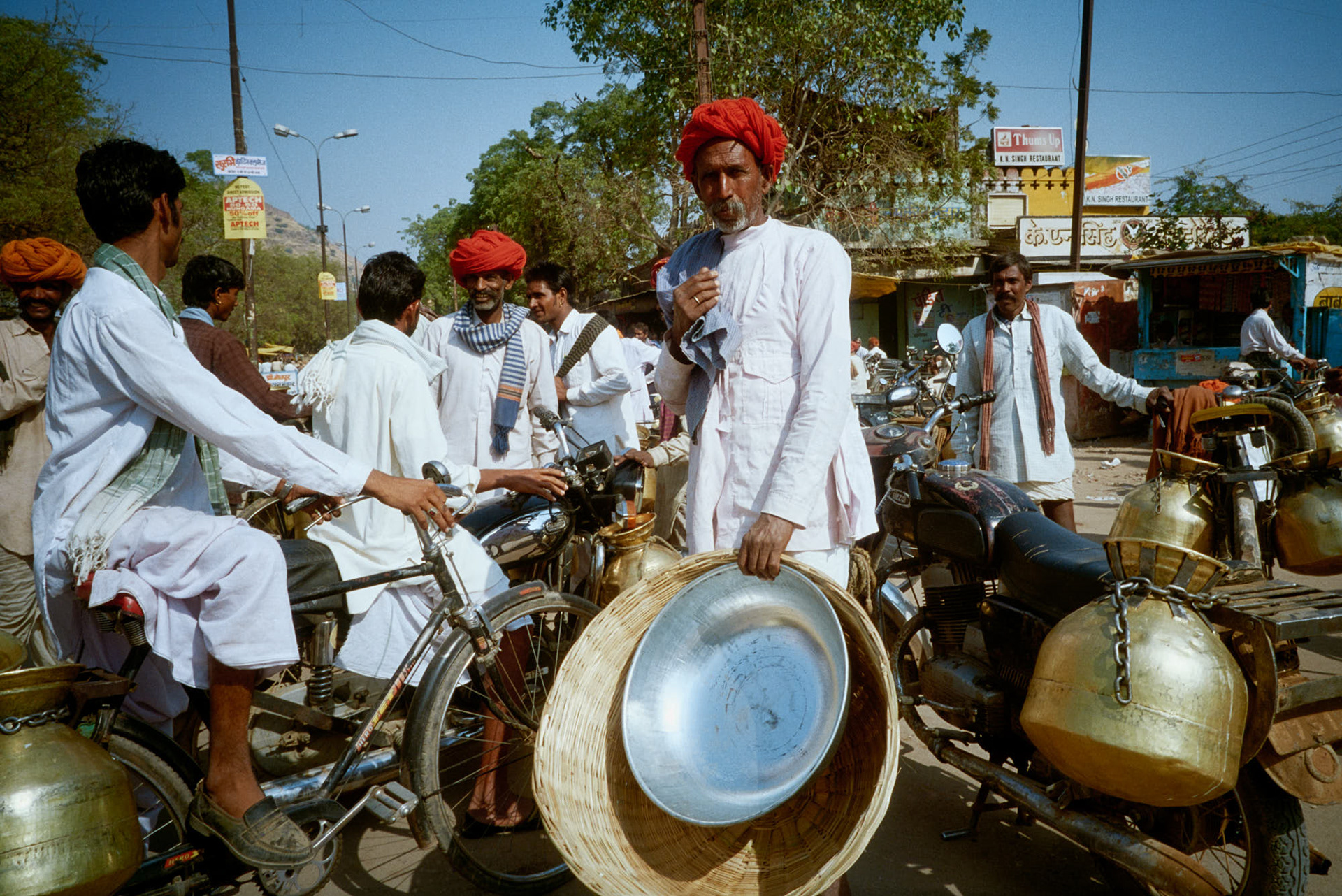India Kekri - Milkman in Rajasthan.