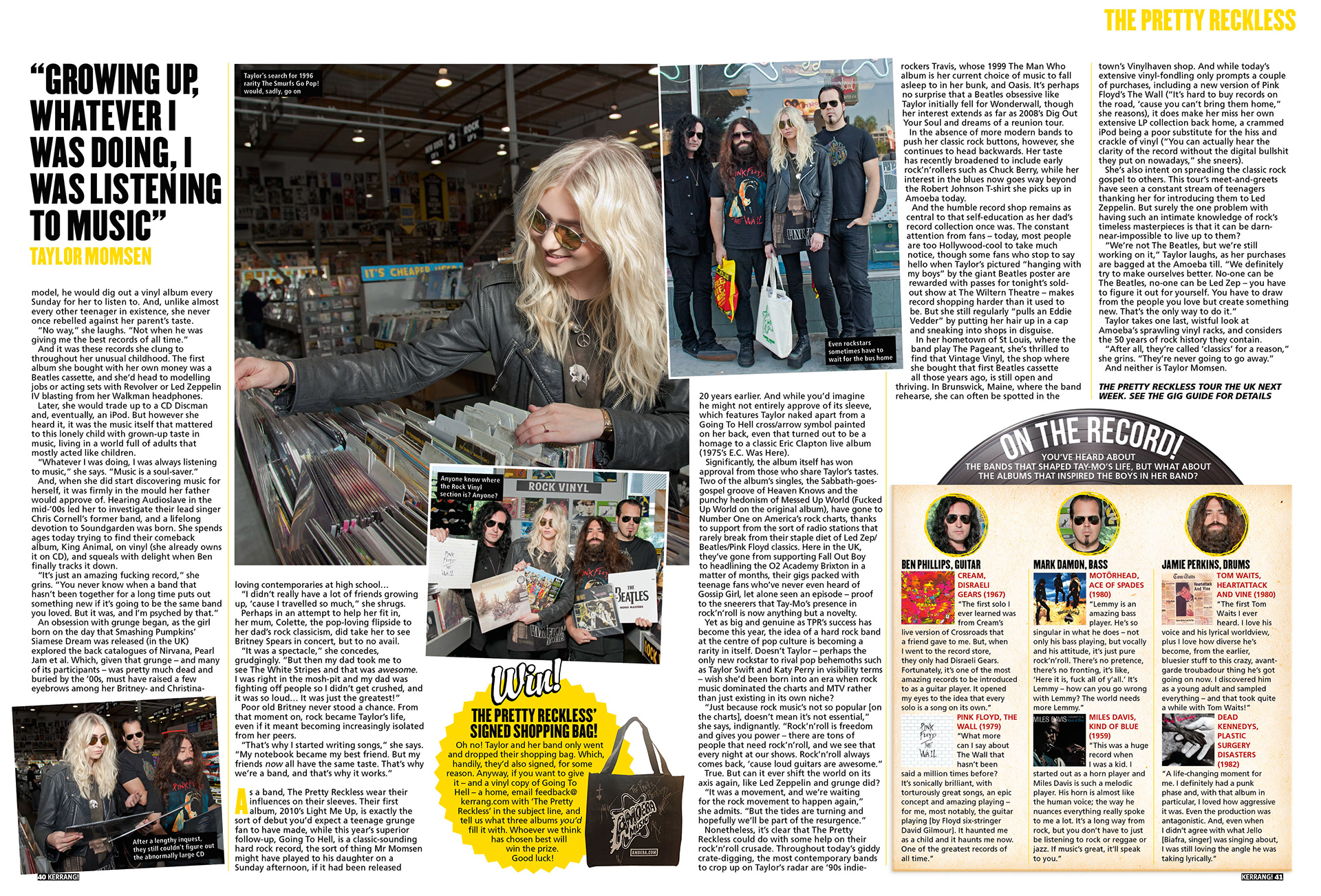 Amanda Lancaster Kerrang