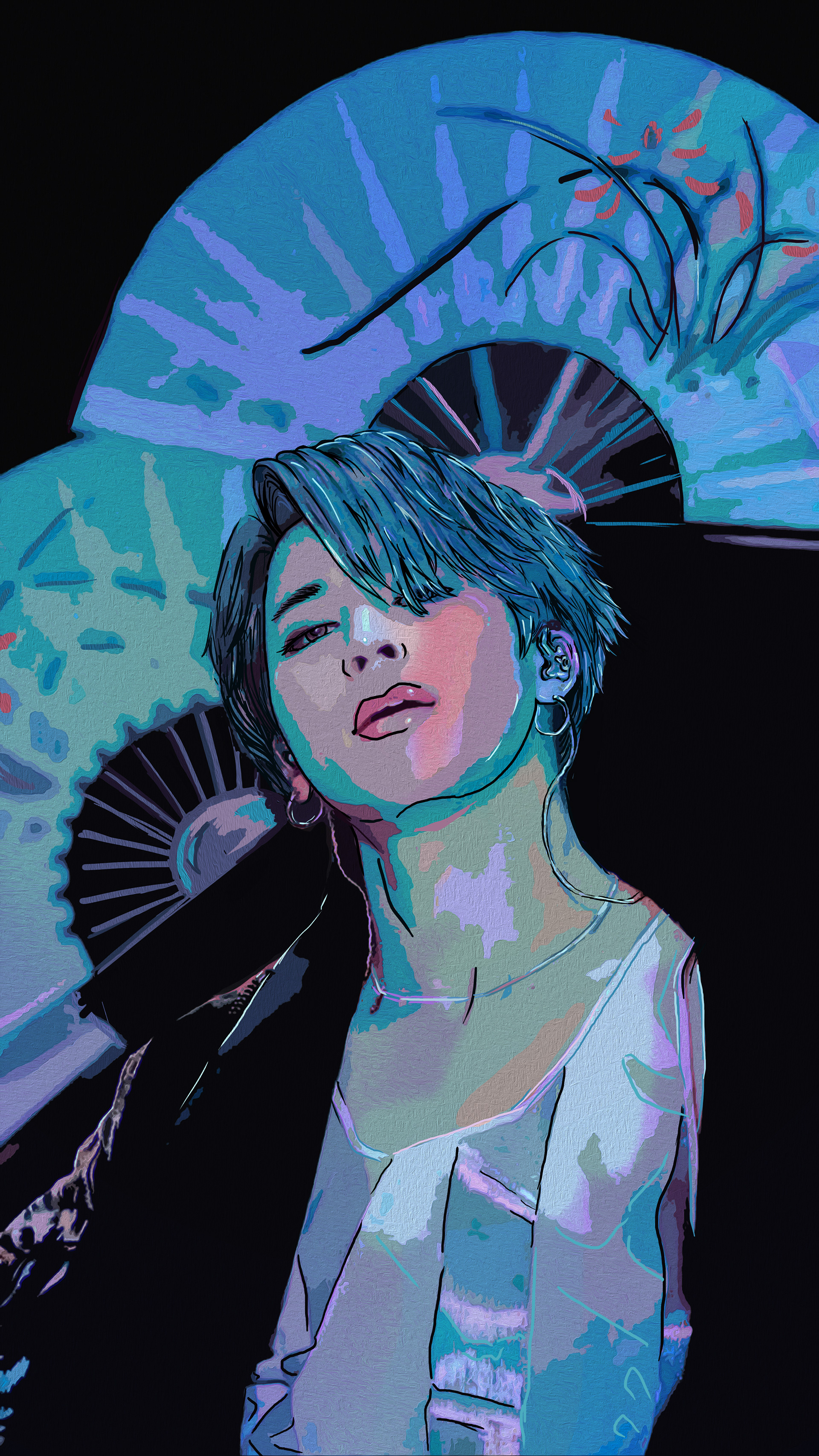 Redbubble - BTS Idol // Digital Illustration