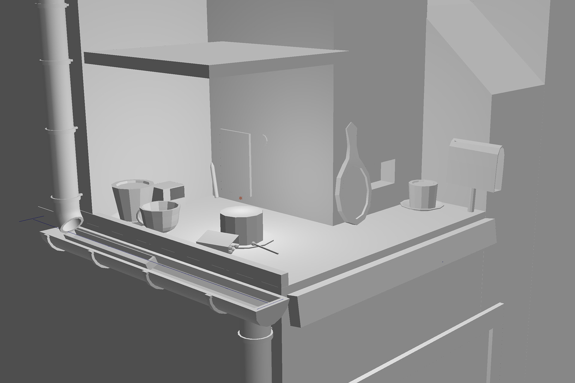 Fei's Home Maya Model