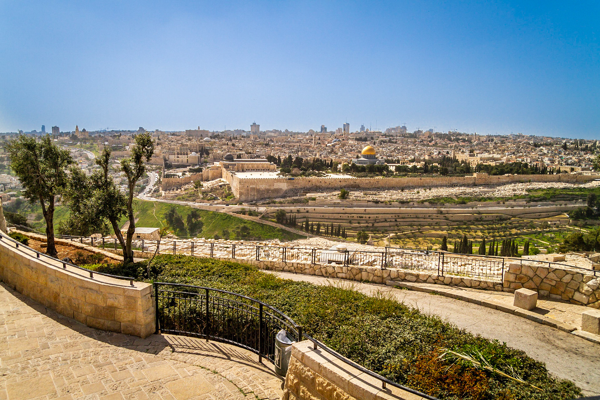 Famous view of Jerusalem