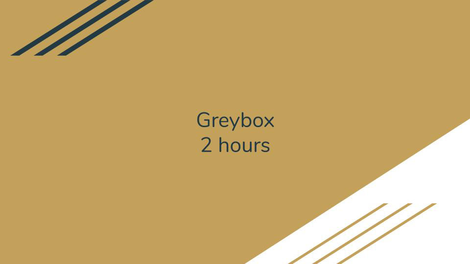 Greyboxing