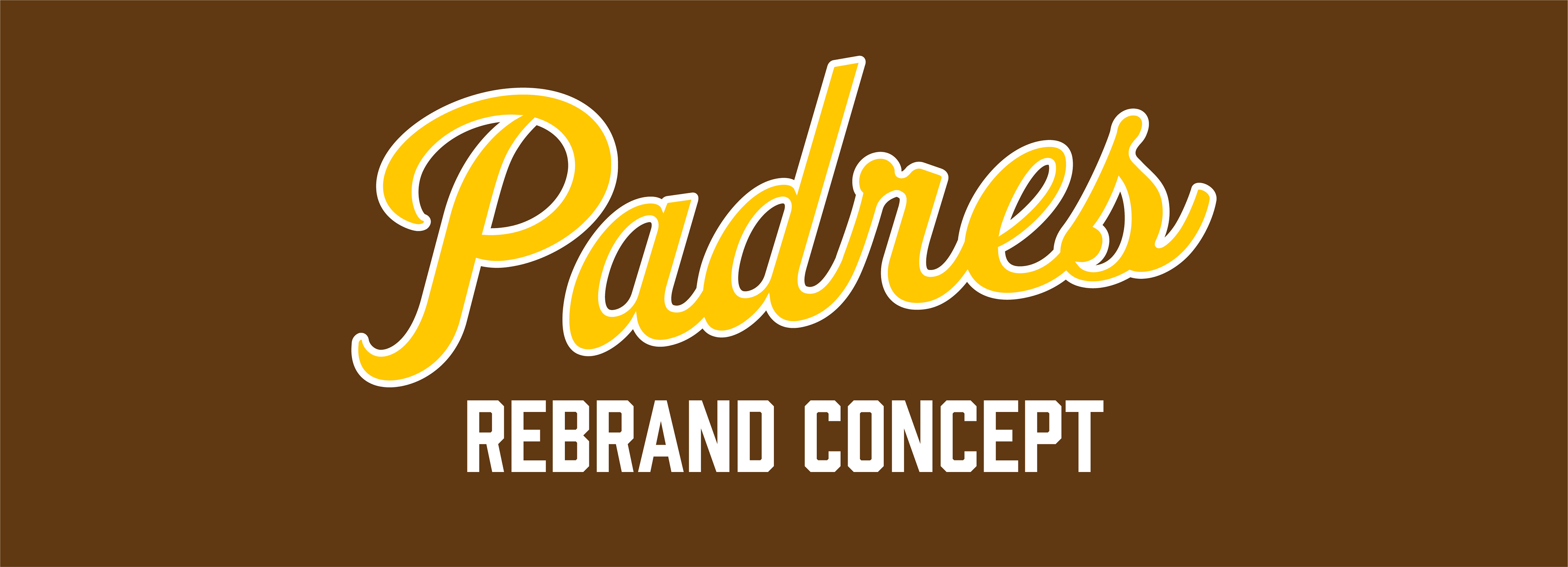 Brad Wolf Design - San Diego Padres Rebrand Concept