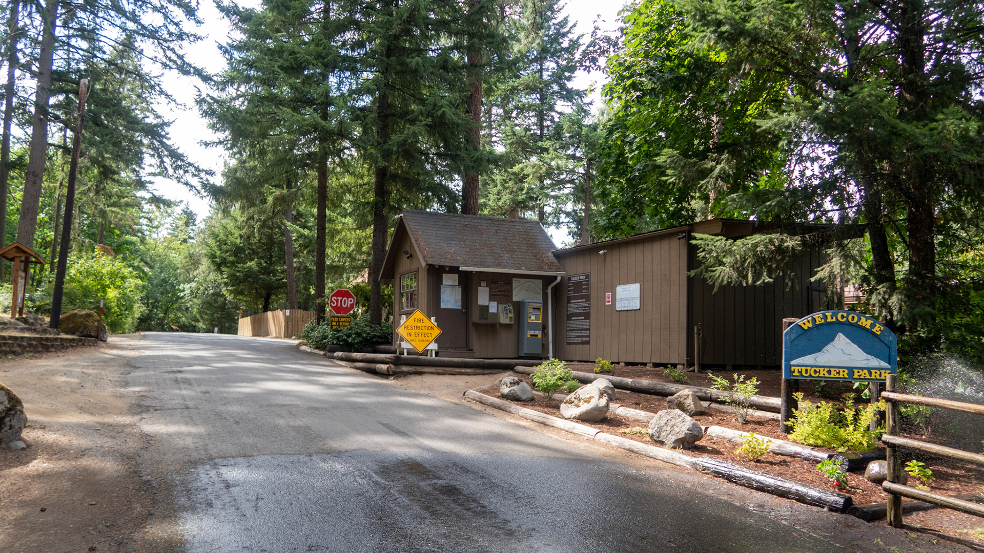 Entry of Tucker Park