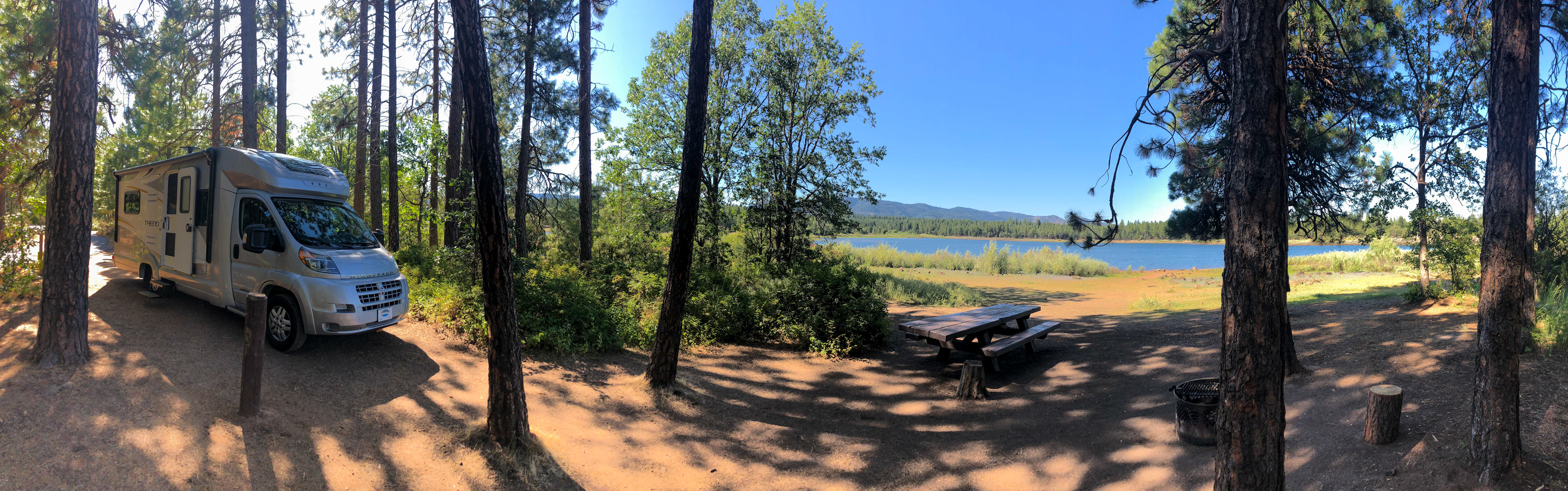 This beautiful camp site is number 11 and was $23 a night in July 2019.