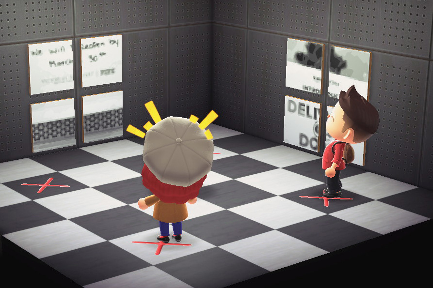 Unconventional Gallery Event Photo: Laughing, Animal Crossing: New Horizons