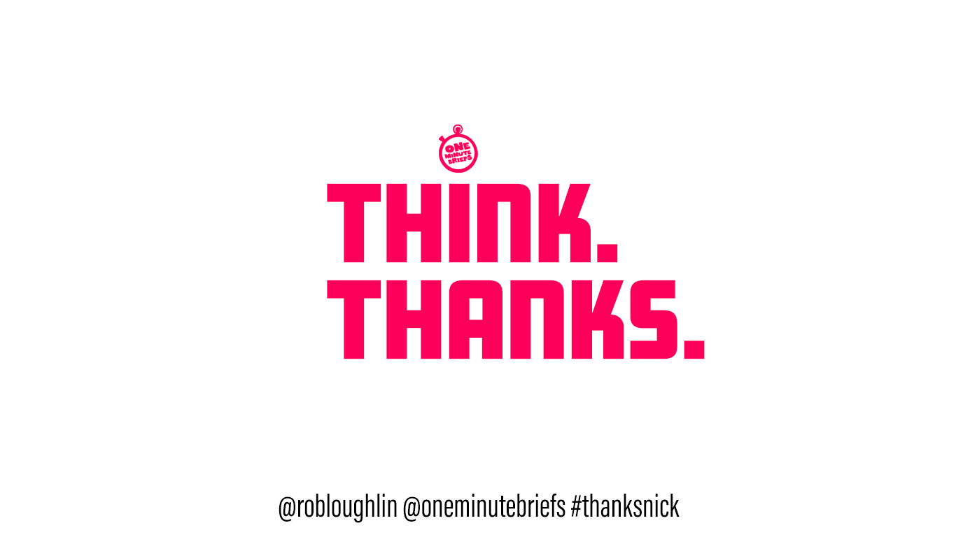 #THANKSNICK