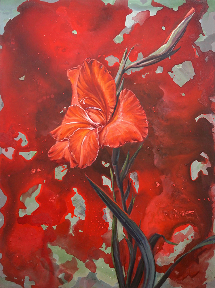Lilt, 40x30, 2017 (Gladiola)