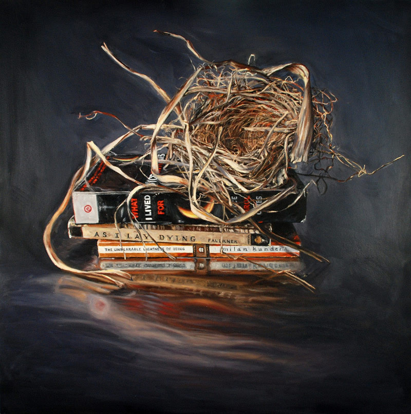 Lightness of Being, oil on canvas, 40in x 40in, 2011