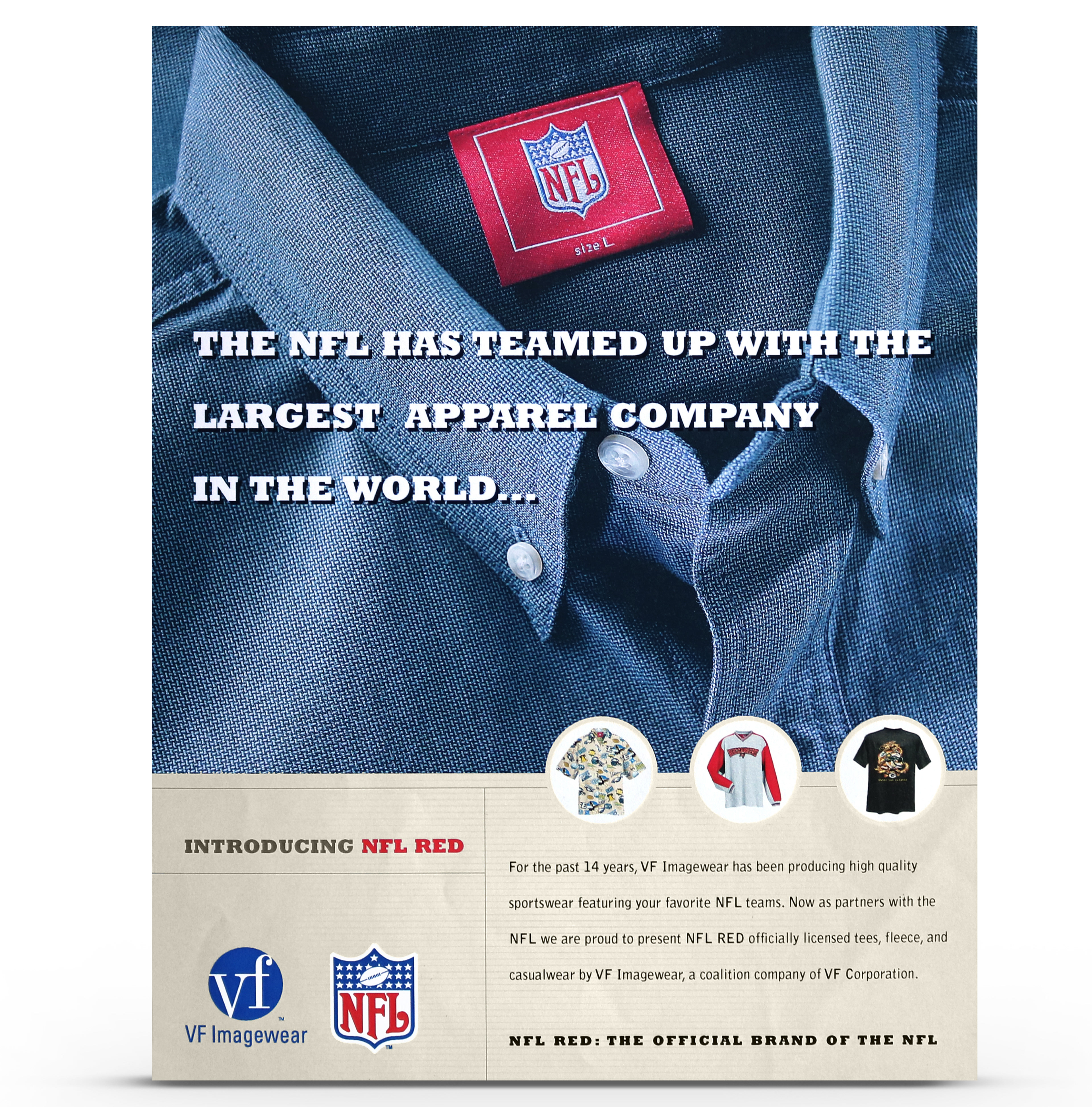 NFL Red Apparel: Brand Awareness Ad 2002- NFL Program